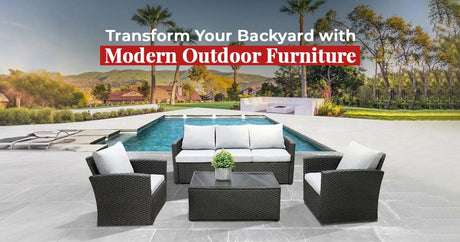 Transform Your Backyard with Modern Outdoor Furniture