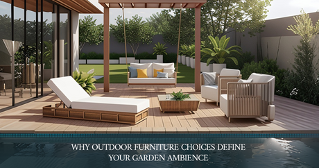 Why Outdoor Furniture Choices Define Your Garden Ambience?