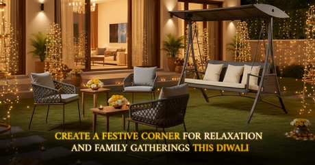 Create a Festive Corner for Relaxation and Family Gatherings This Diwali
