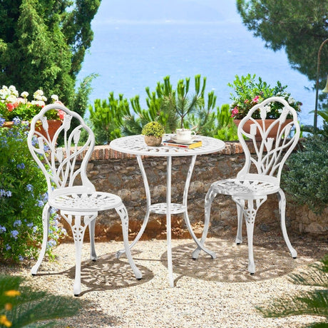 2 Chair & 1 table Metal Furniture