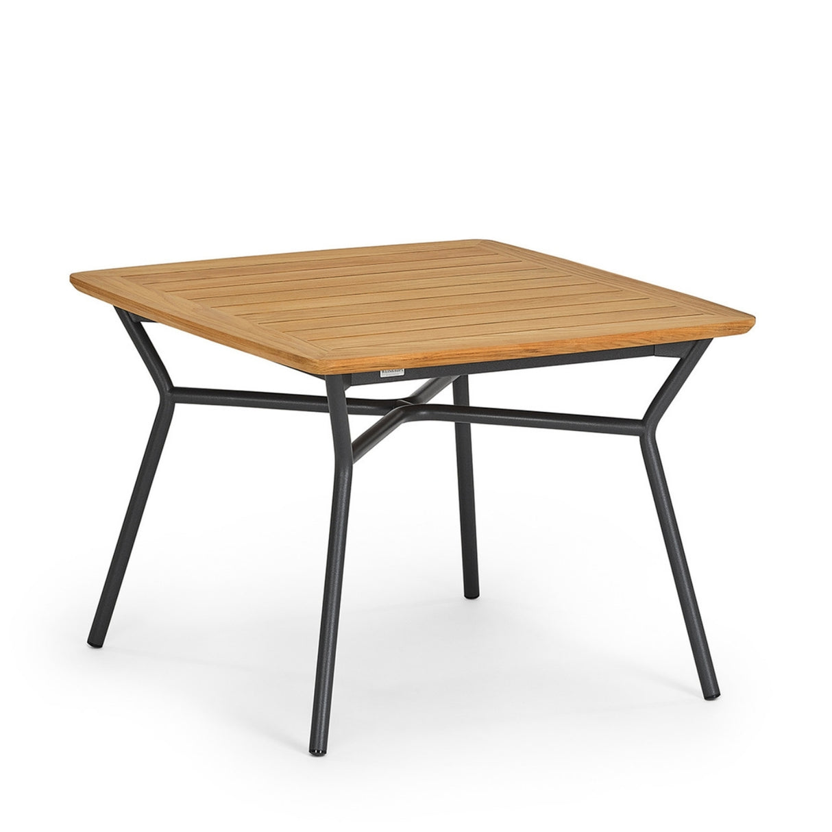 5-Piece Outdoor Patio Dining Set With Wooden Tabletop