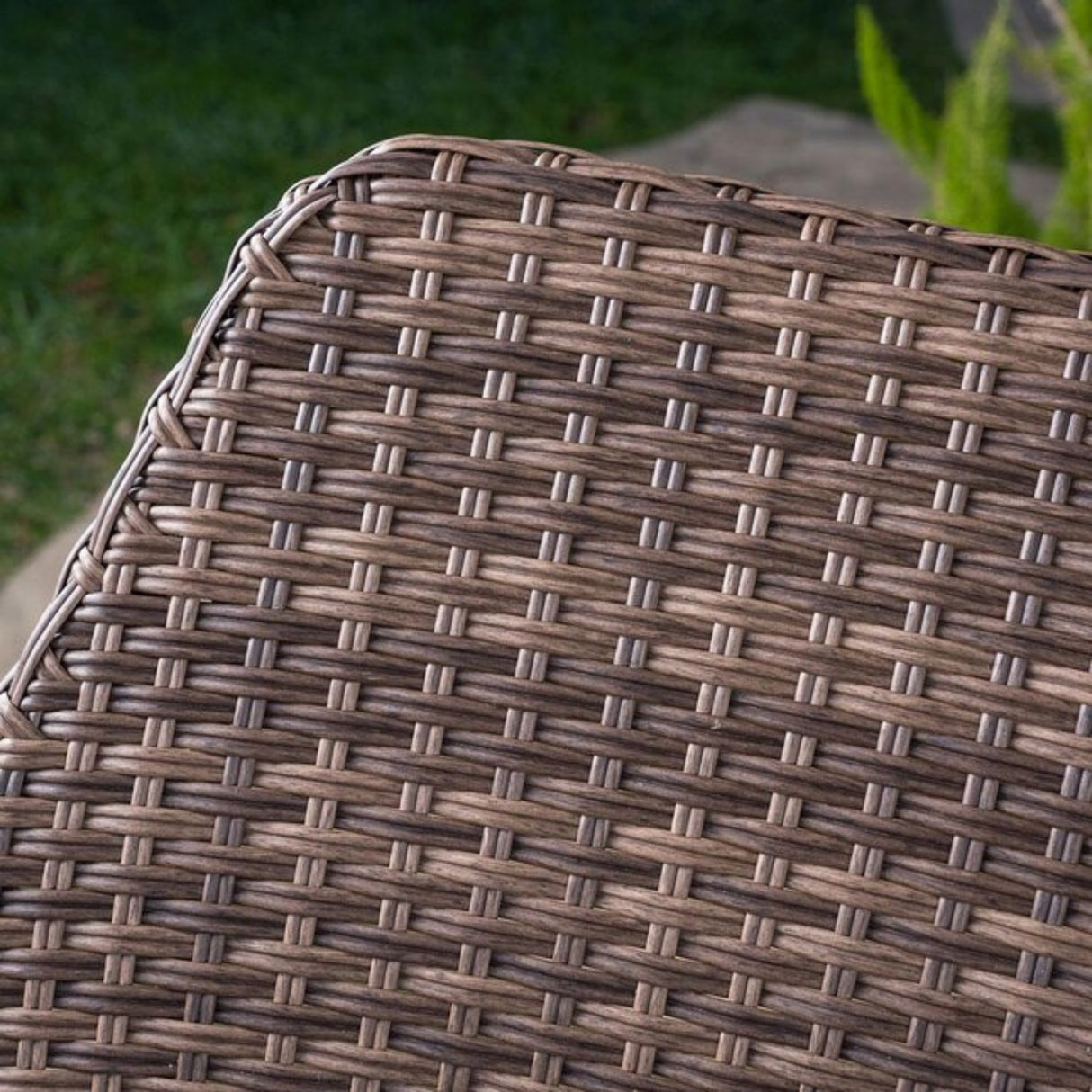 Outdoor Rattan Wicker 3-Piece Patio Set