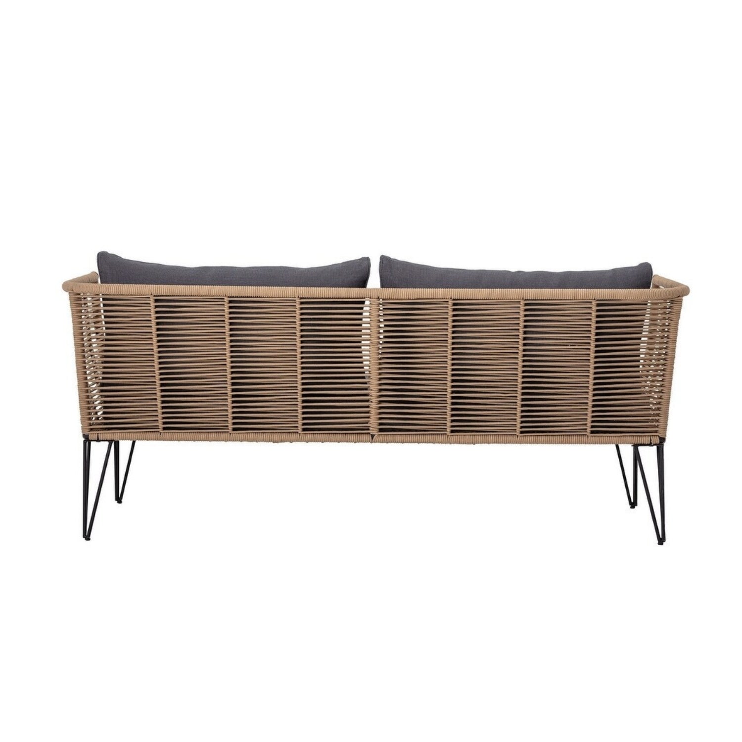 1-Piece Outdoor Rope Loveseat Sofa