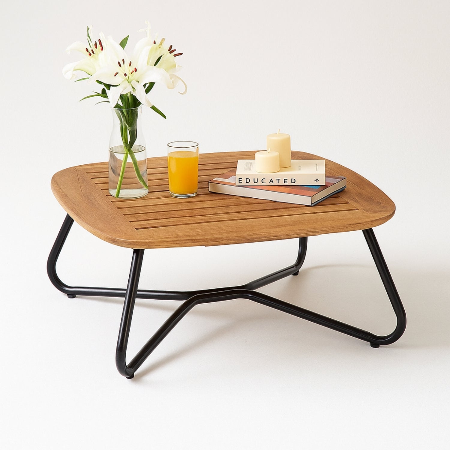 5-Seater Outdoor All-Weather Rope Sofa Set With Wooden Base