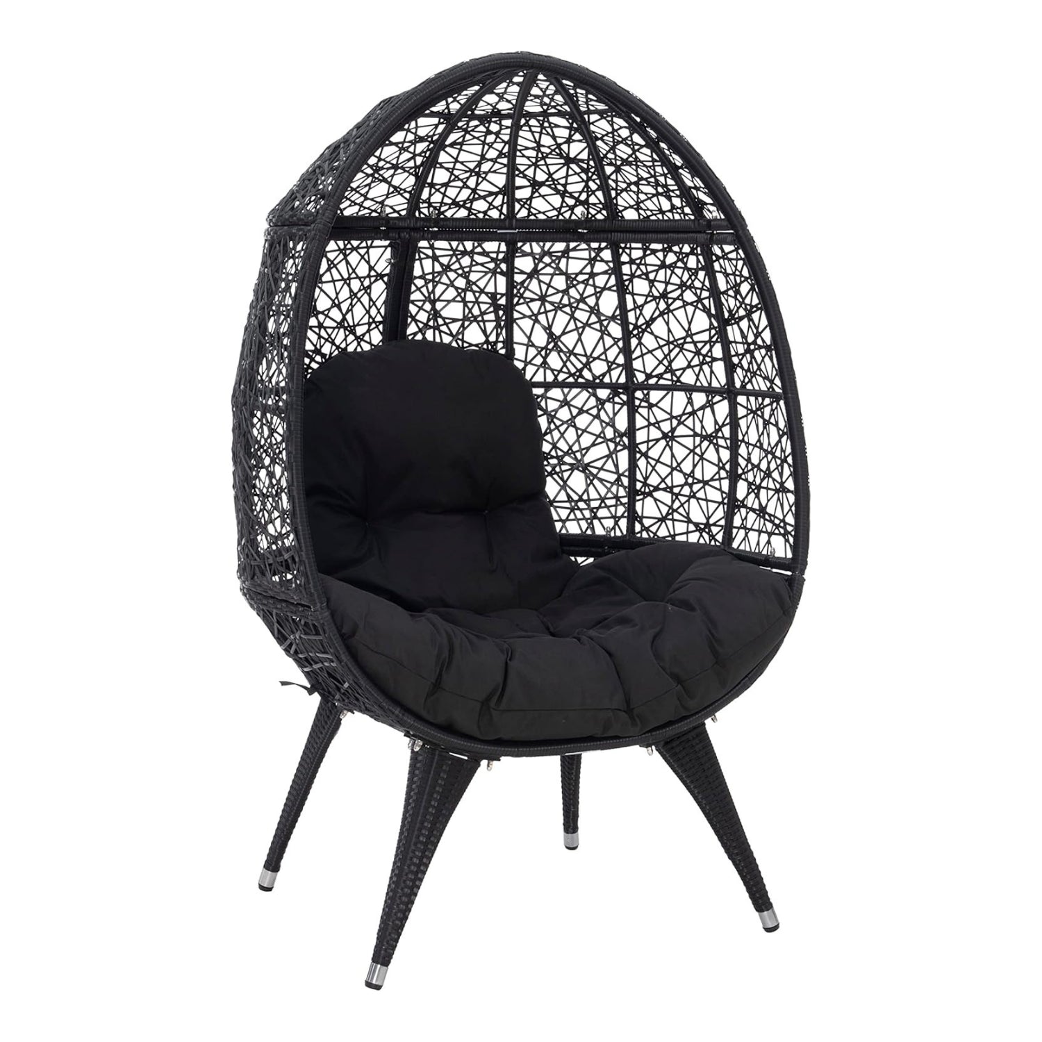 Outdoor All-Weather Wicker Egg Chair