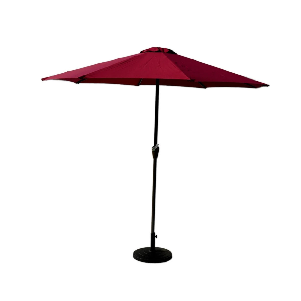 9ft Red Color Outdoor Patio Umbrella with Centre Pole