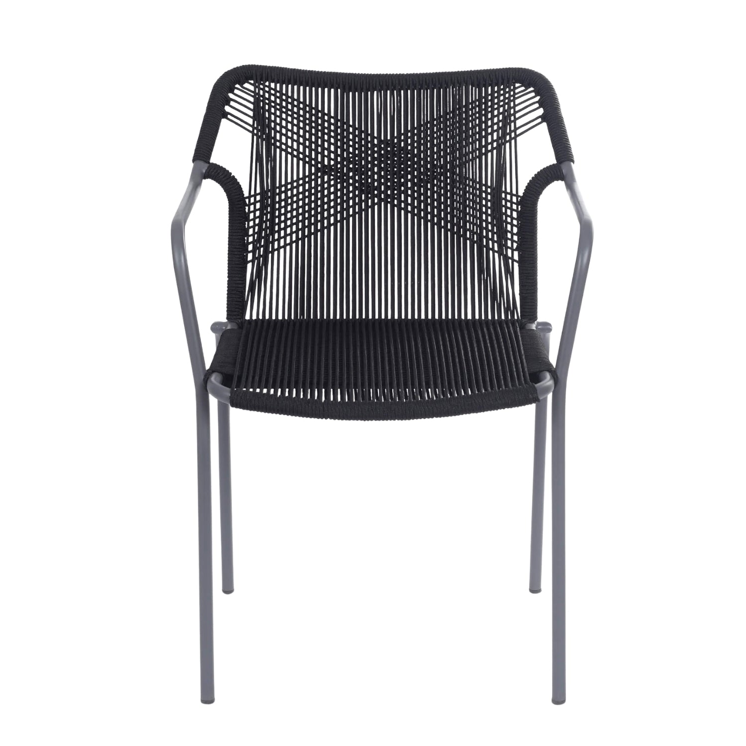 3-Piece Outdoor Grey Rope Patio Set