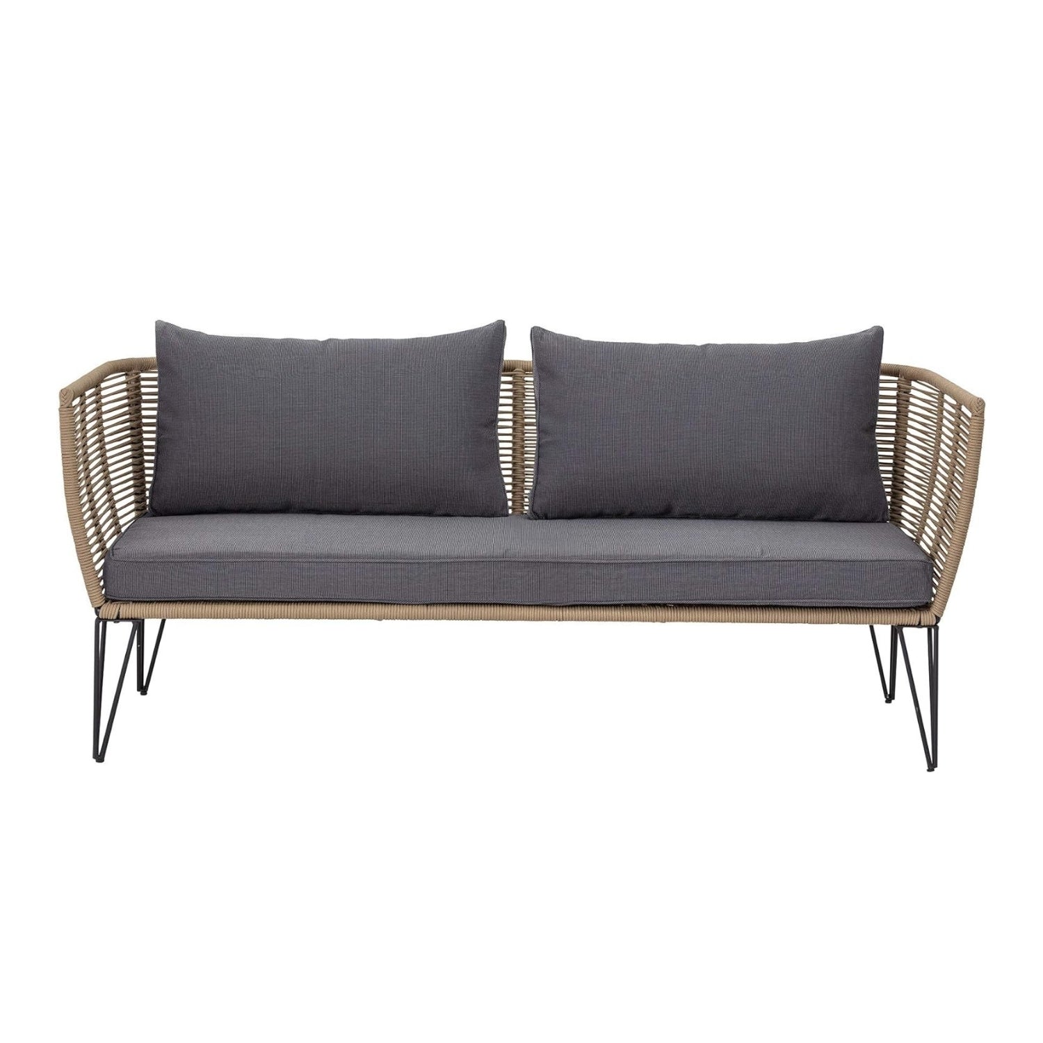 1-Piece Outdoor Rope Loveseat Sofa
