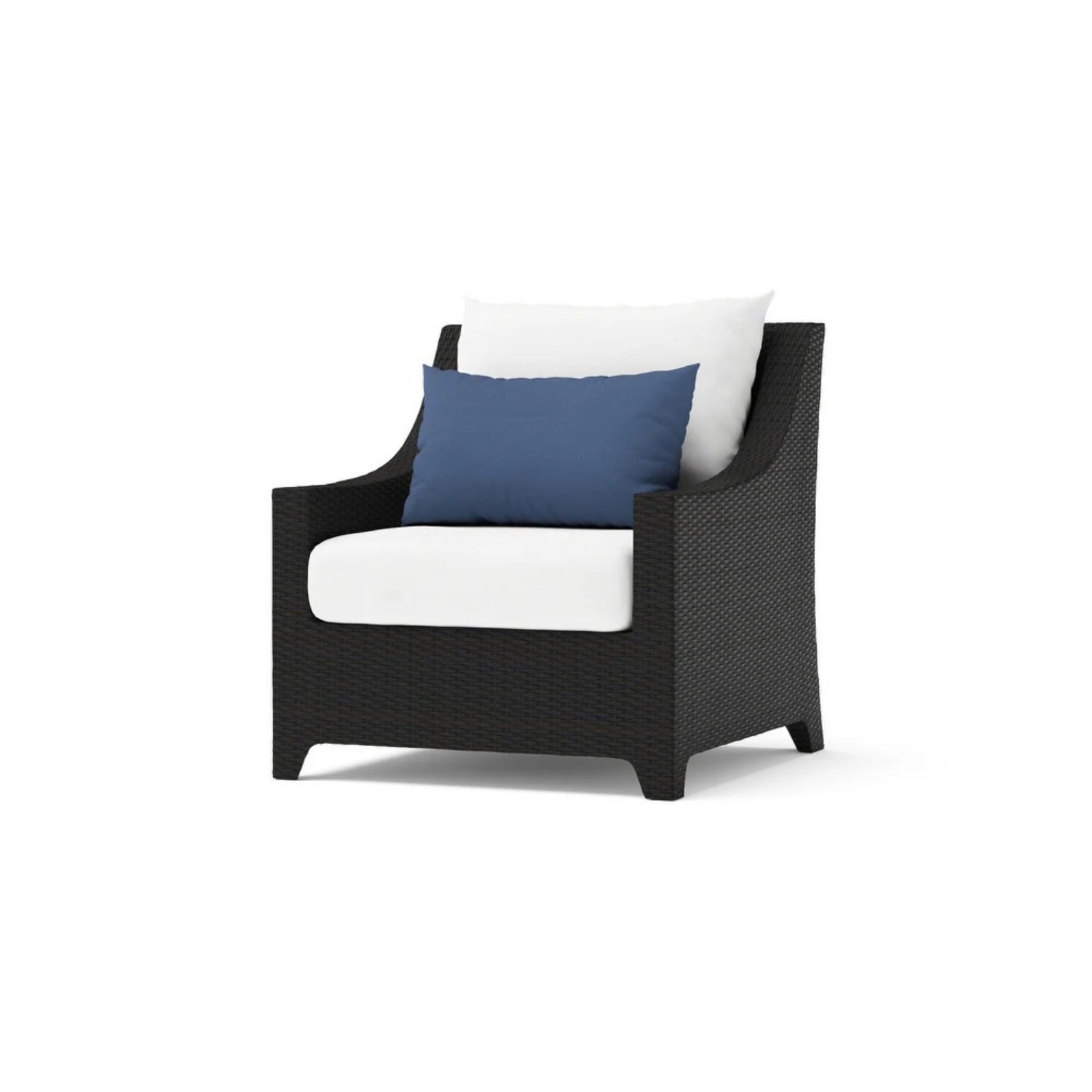 All Weather Outdoor Wicker Garden L-Shape Sectional Conversation Set