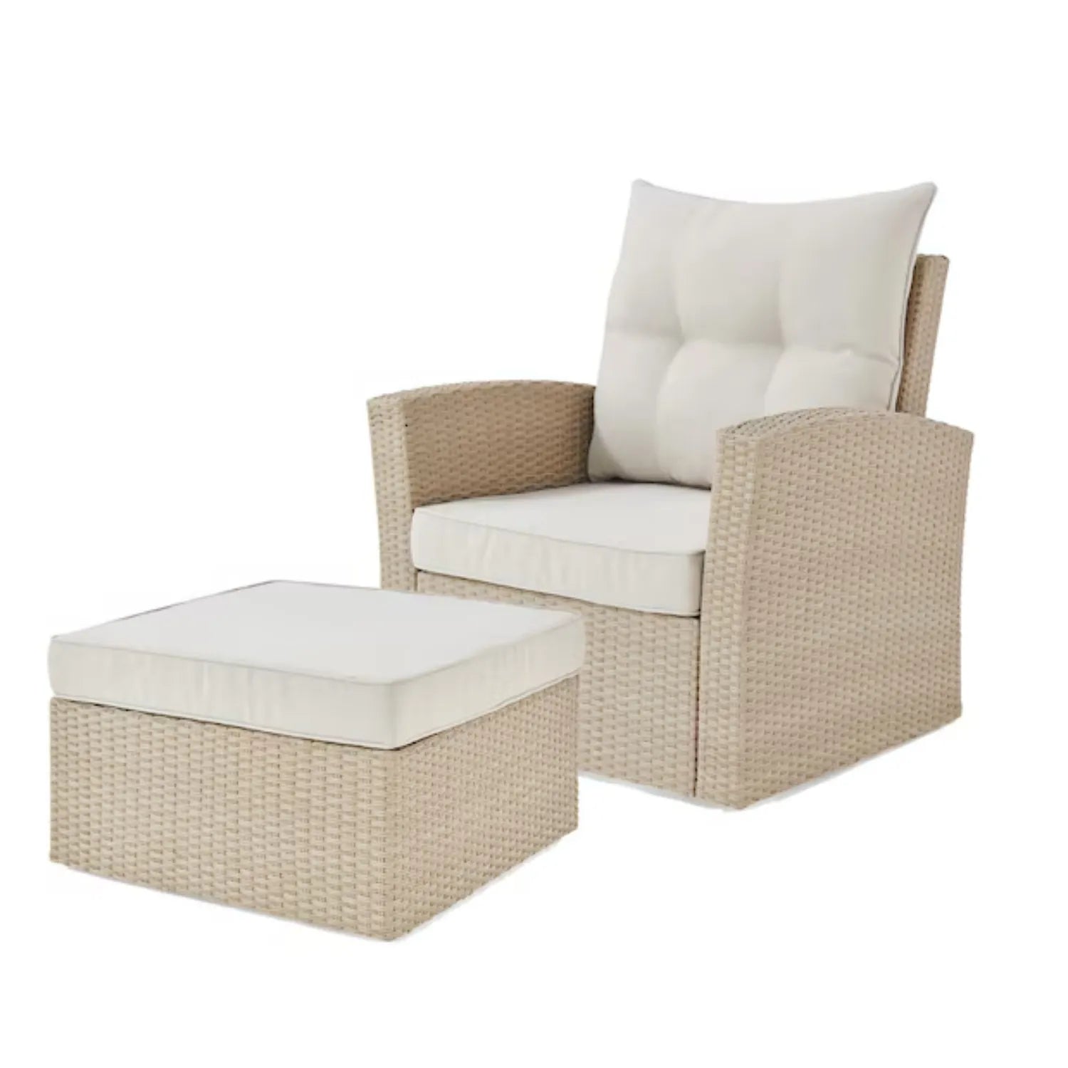 Outdoor Rattan Wicker 4-Piece Patio Sofa Set