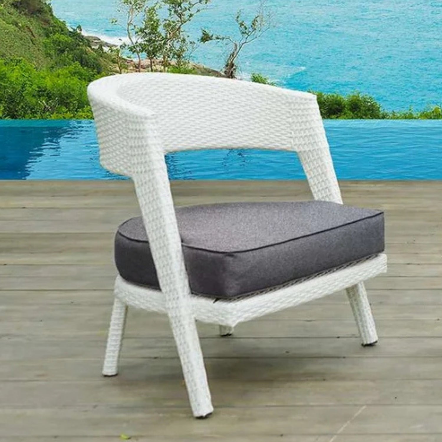 Outdoor Rattan Wicker 3-Piece Patio Set