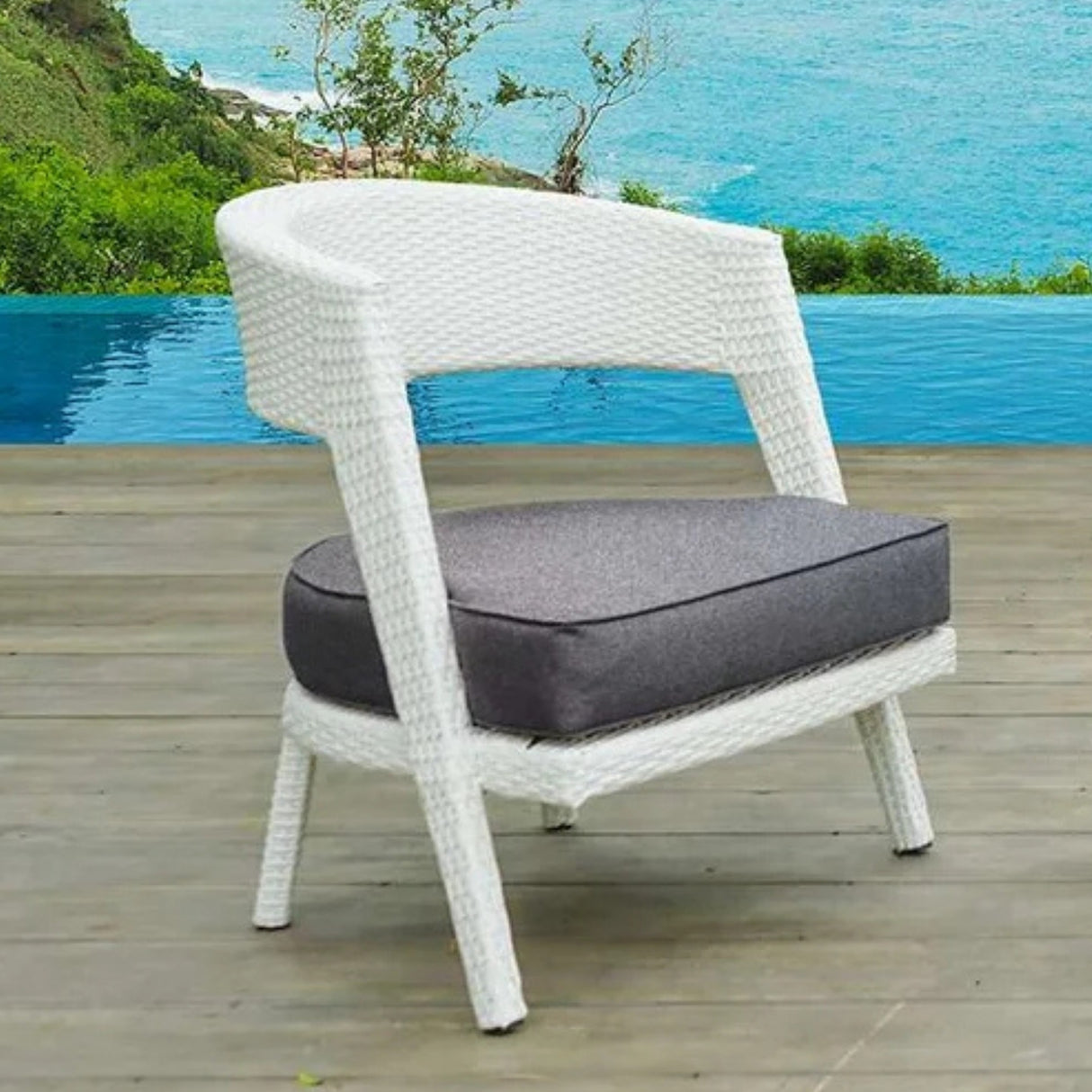 Outdoor Rattan Wicker 3-Piece Patio Set