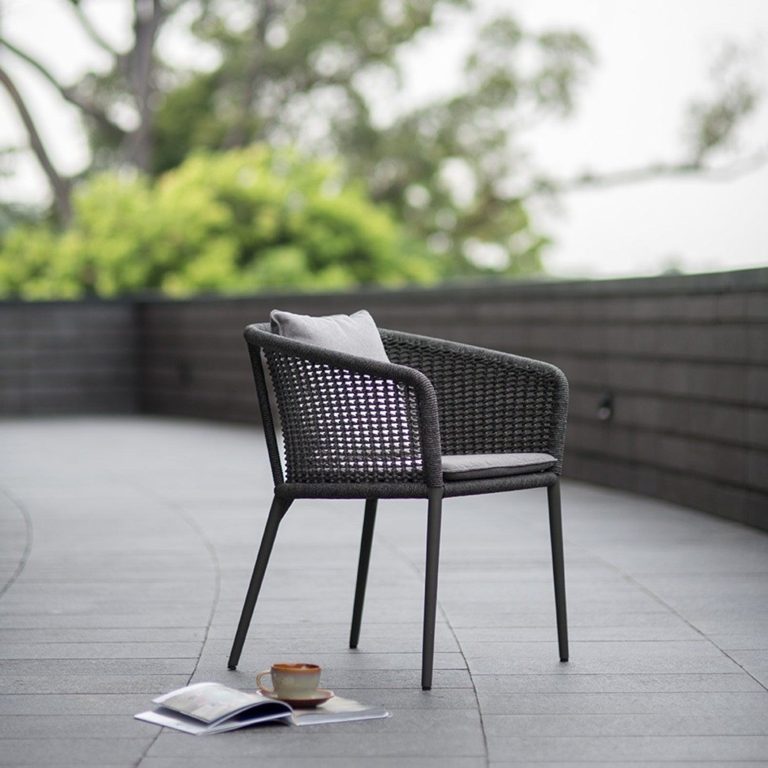 Outdoor Rope 3-Piece Patio Set