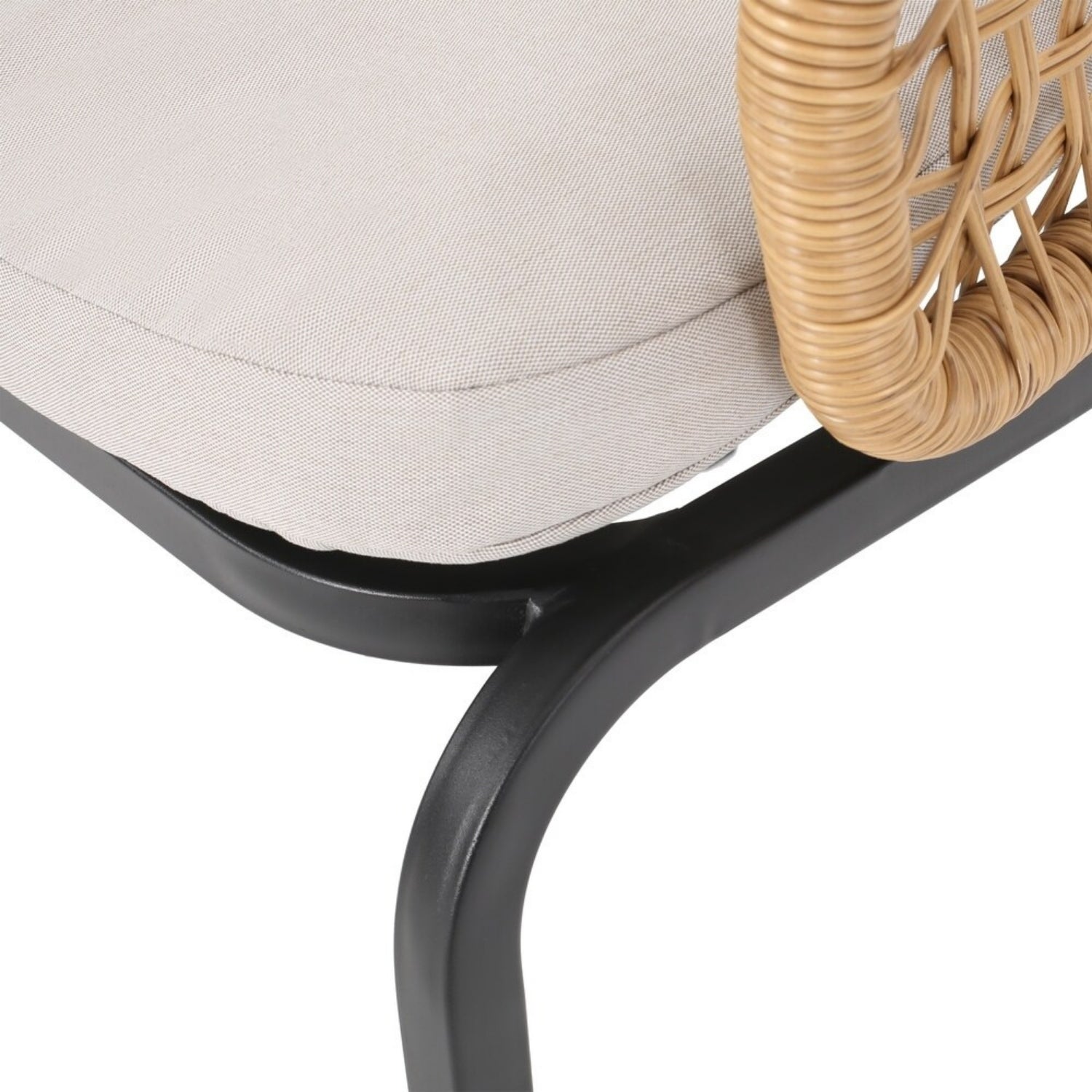 3 Piece Garden Outdoor Rope Patio Set