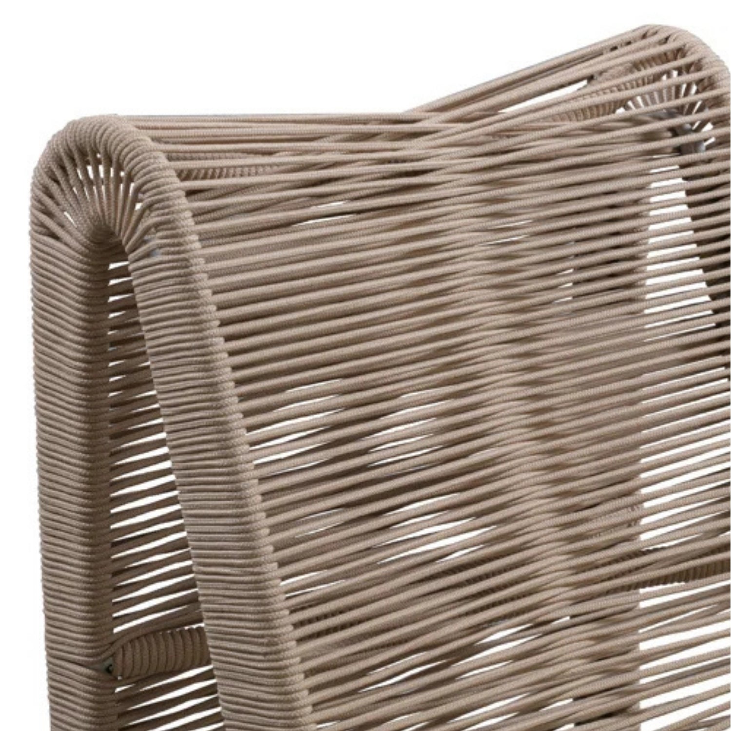 2-Piece Outdoor Rope Patio Chairs