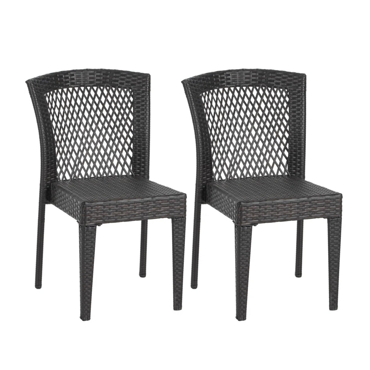 Outdoor Rattan Wicker Patio Dining Chairs