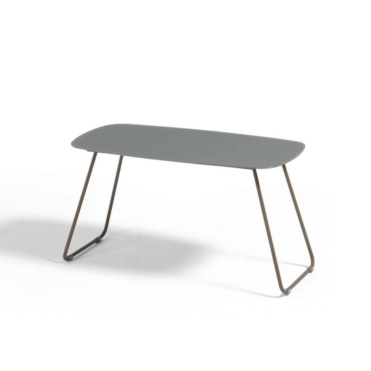 Outdoor Rope 4-Piece Patio Sofa Set with Glass Top Tables