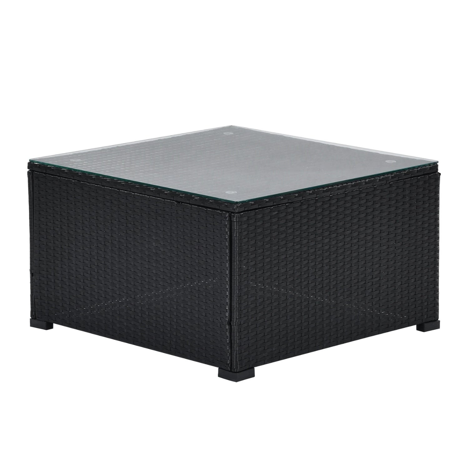 8 Pieces Sectional Wicker Furniture Set