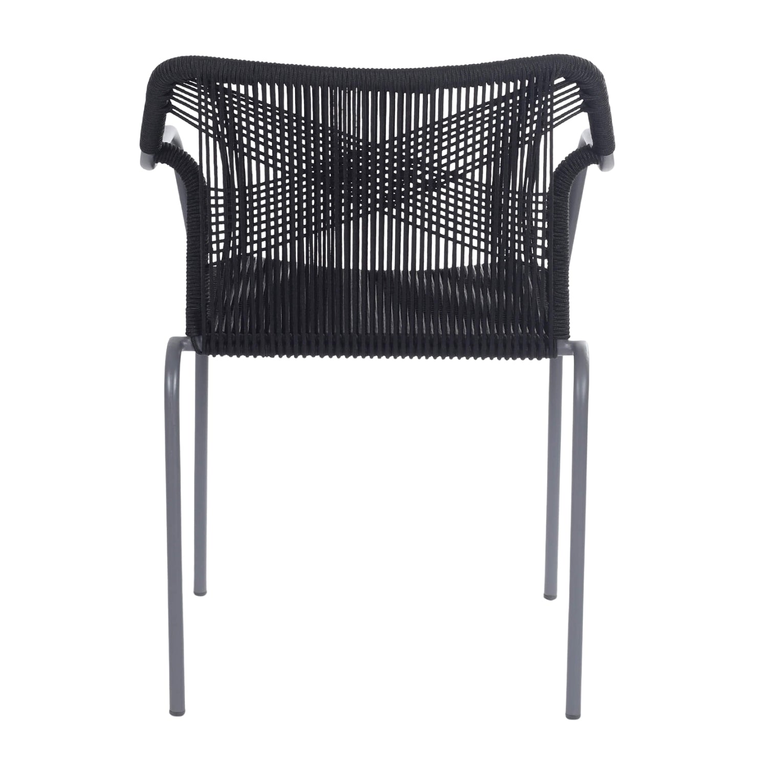 3-Piece Outdoor Grey Rope Patio Set