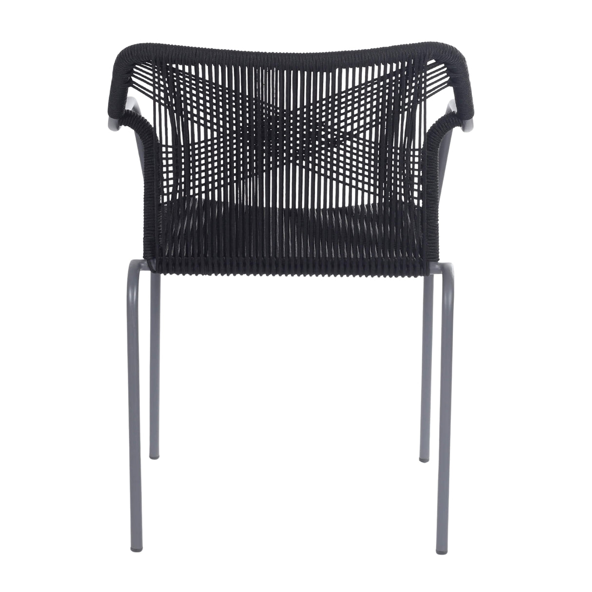 3-Piece Outdoor Grey Rope Patio Set