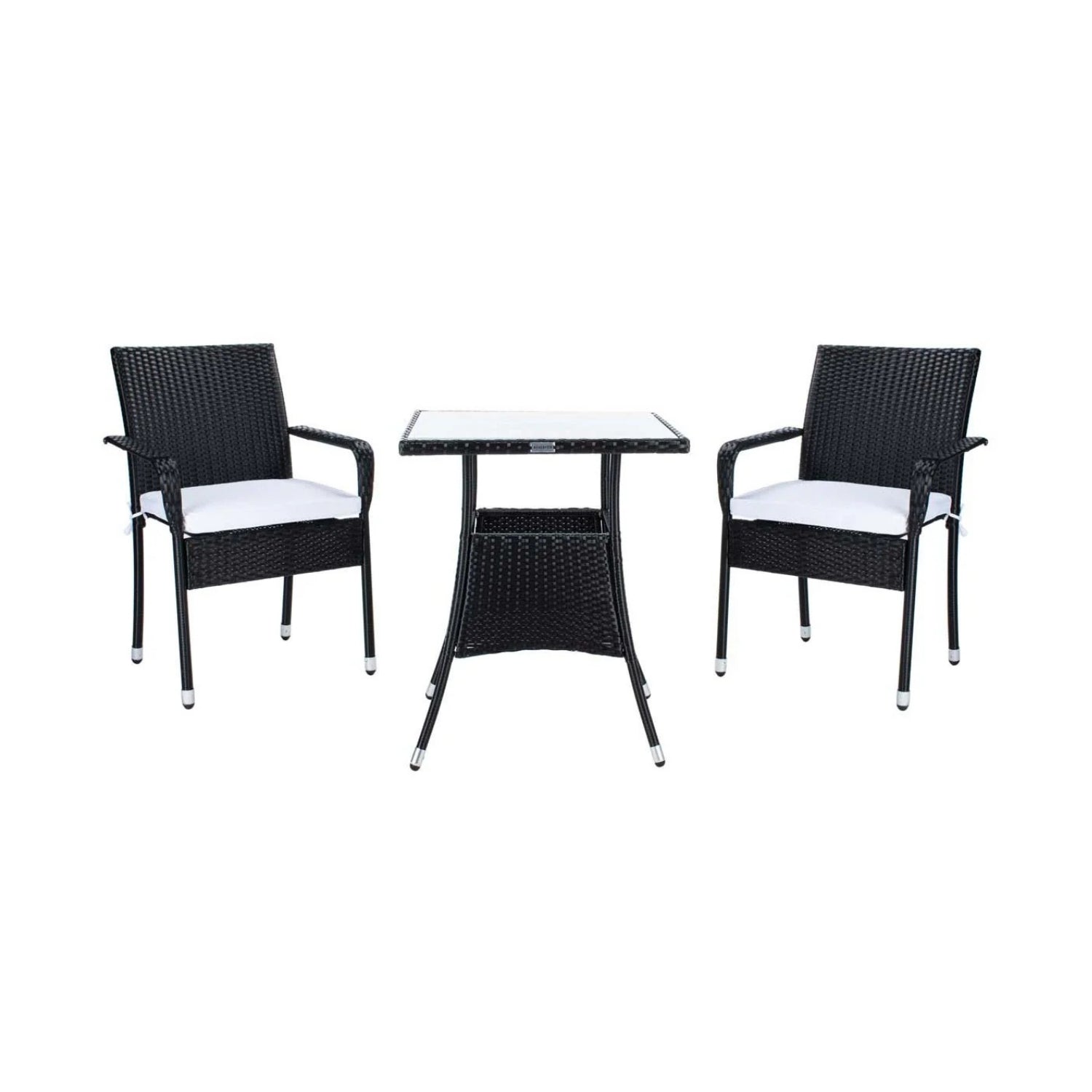 3-Piece Outdoor Rattan Wicker Patio Set