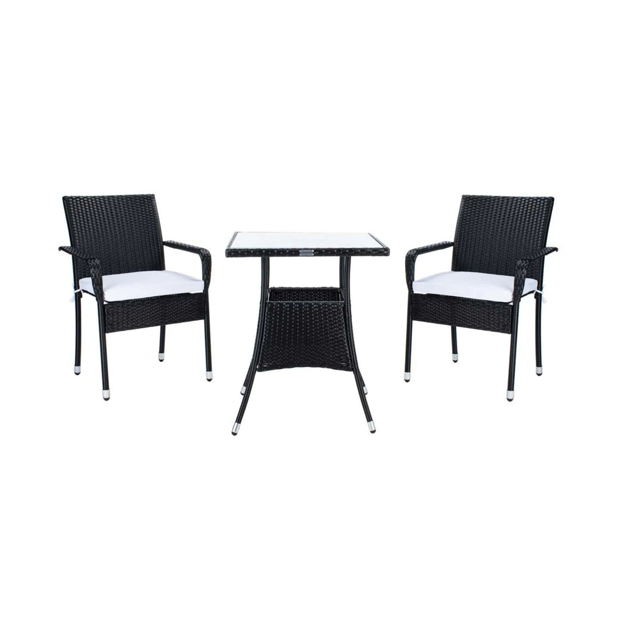 3-Piece Outdoor Rattan Wicker Patio Set