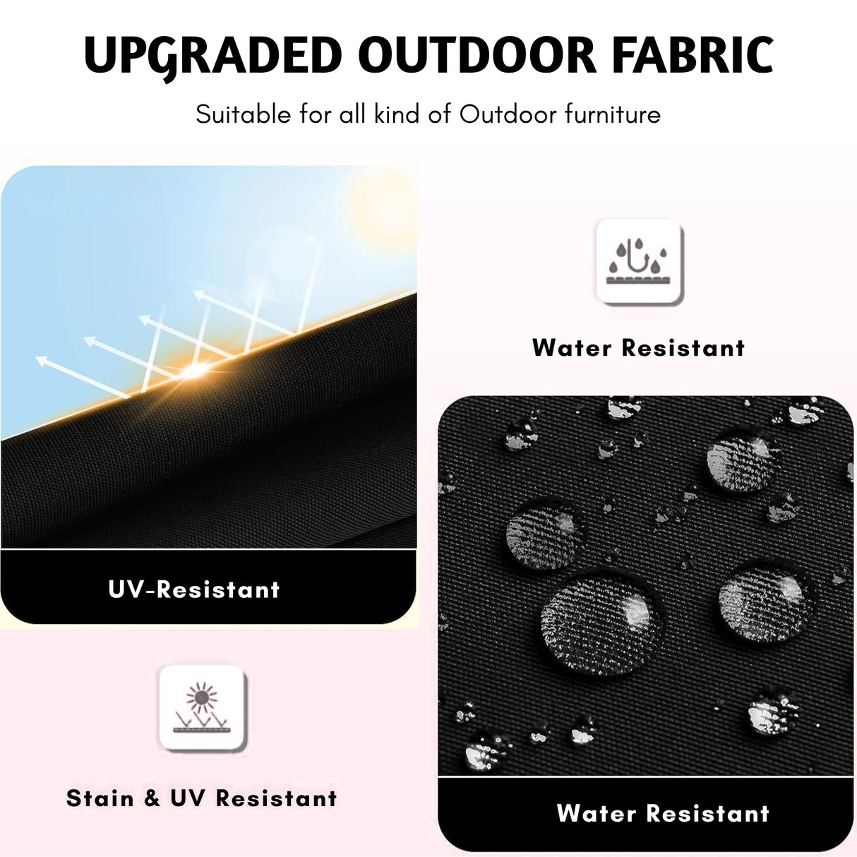 Outdoor Five Seater Sofa Cover