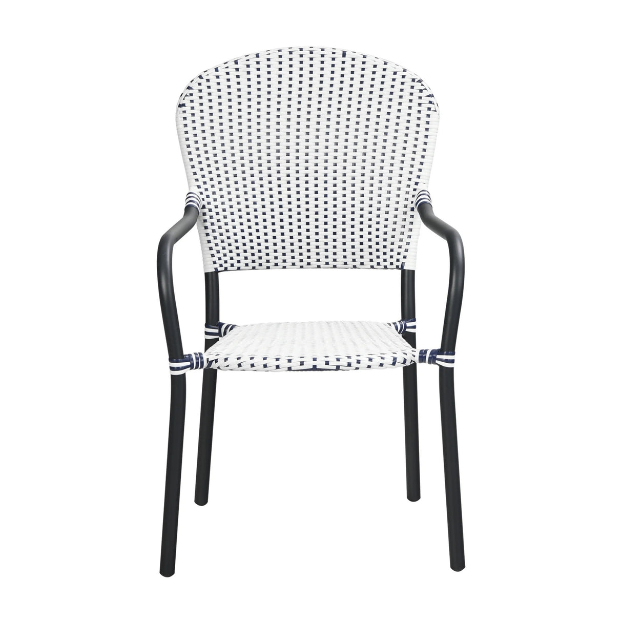 4-Piece Outdoor Rattan Wicker Patio Chairs