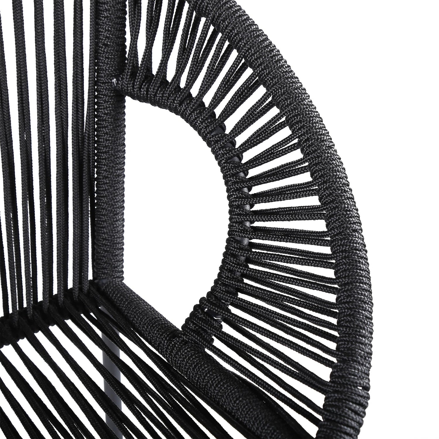 2-Piece Outdoor Rope Bar Chairs – Stylish Comfort Built to Last