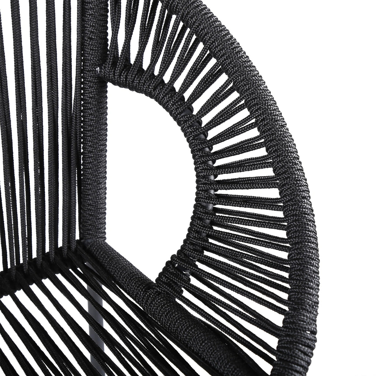 2-Piece Outdoor Rope Bar Chairs – Stylish Comfort Built to Last