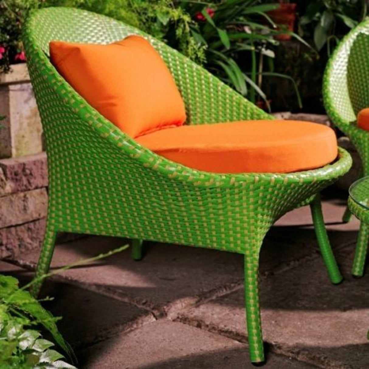 Outdoor All-Weather Resistant Rattan Wicker 5-Piece Dining Set