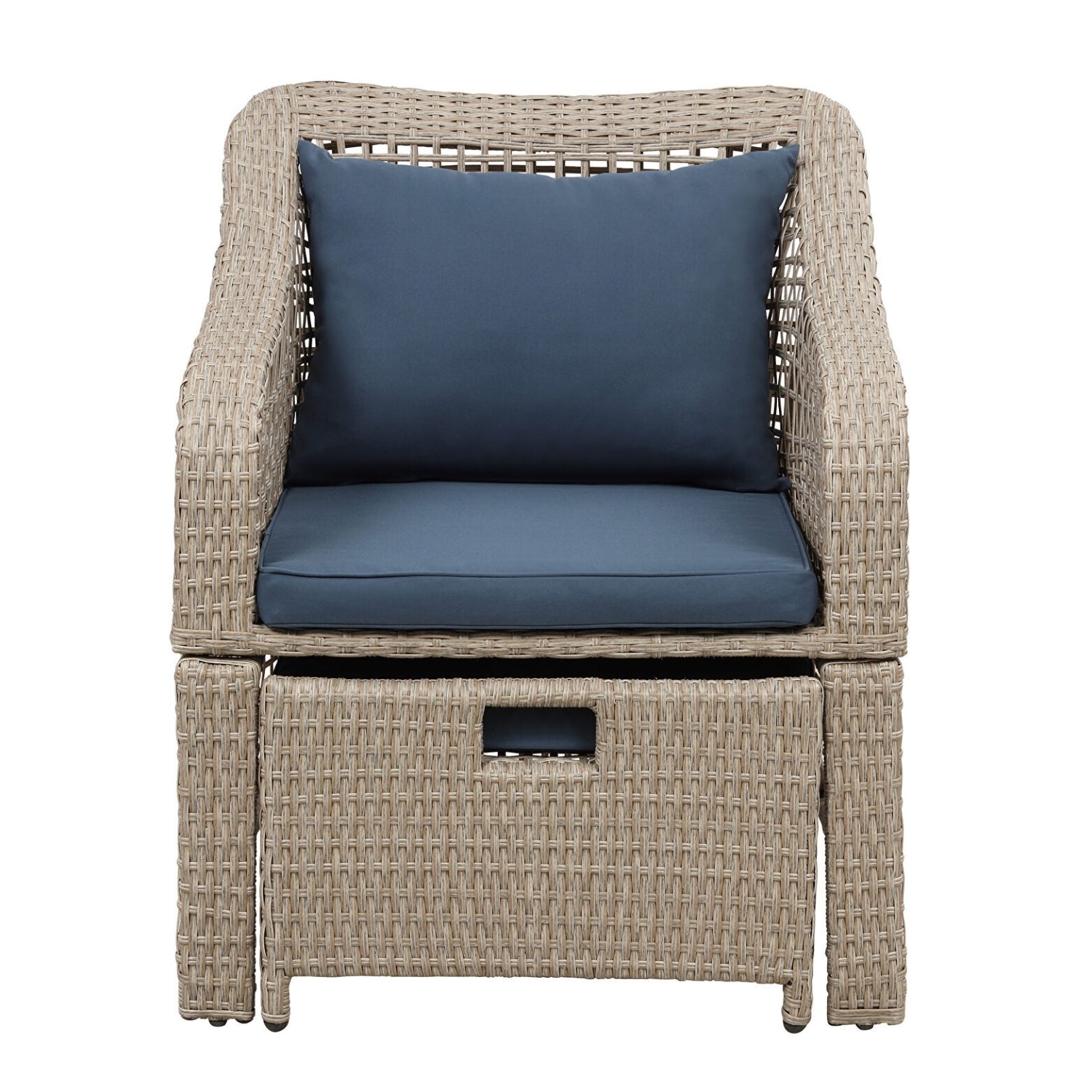 Outdoor Rattan Wicker 5 Piece Patio Sofa Set