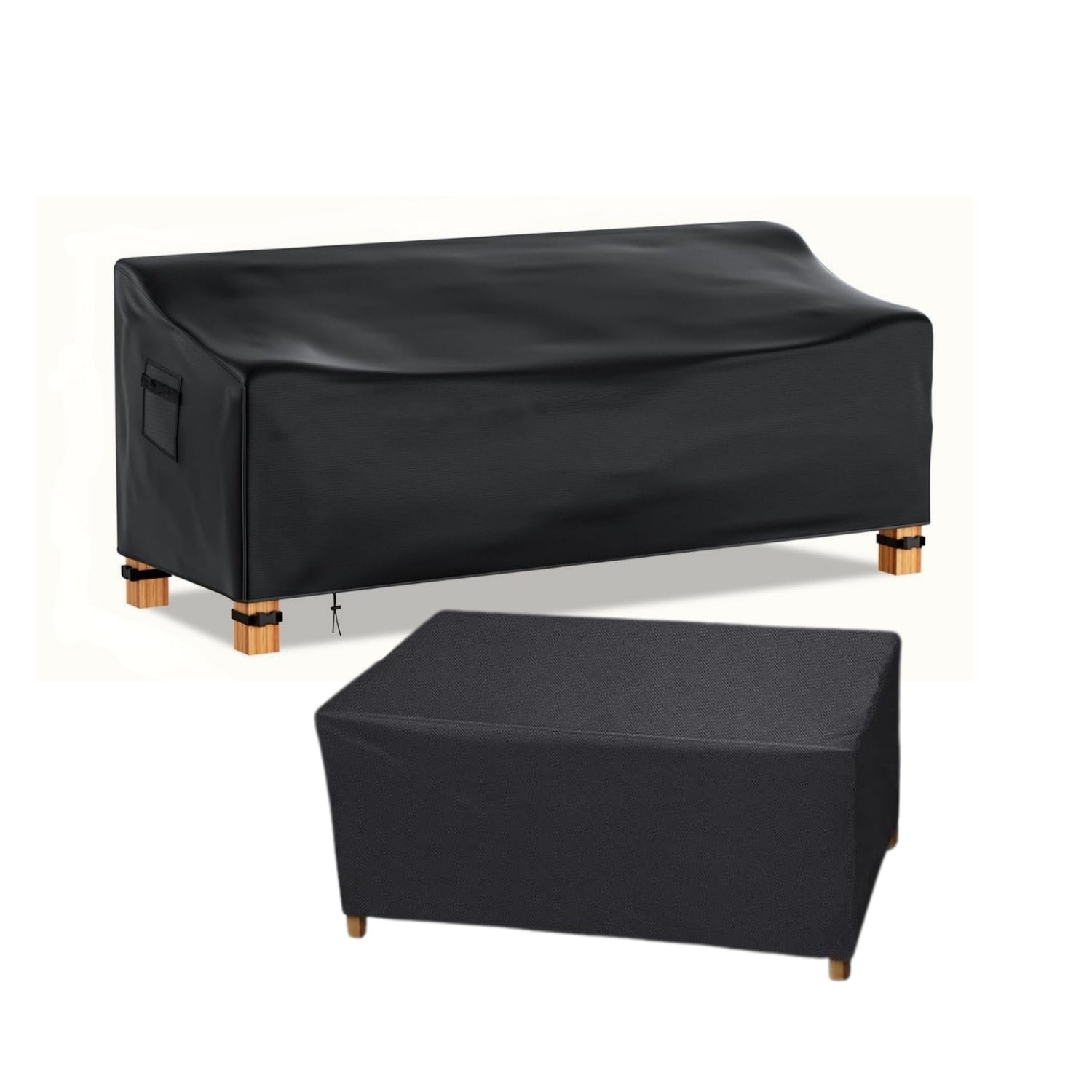 Outdoor Triple Seater With Table Sofa Cover
