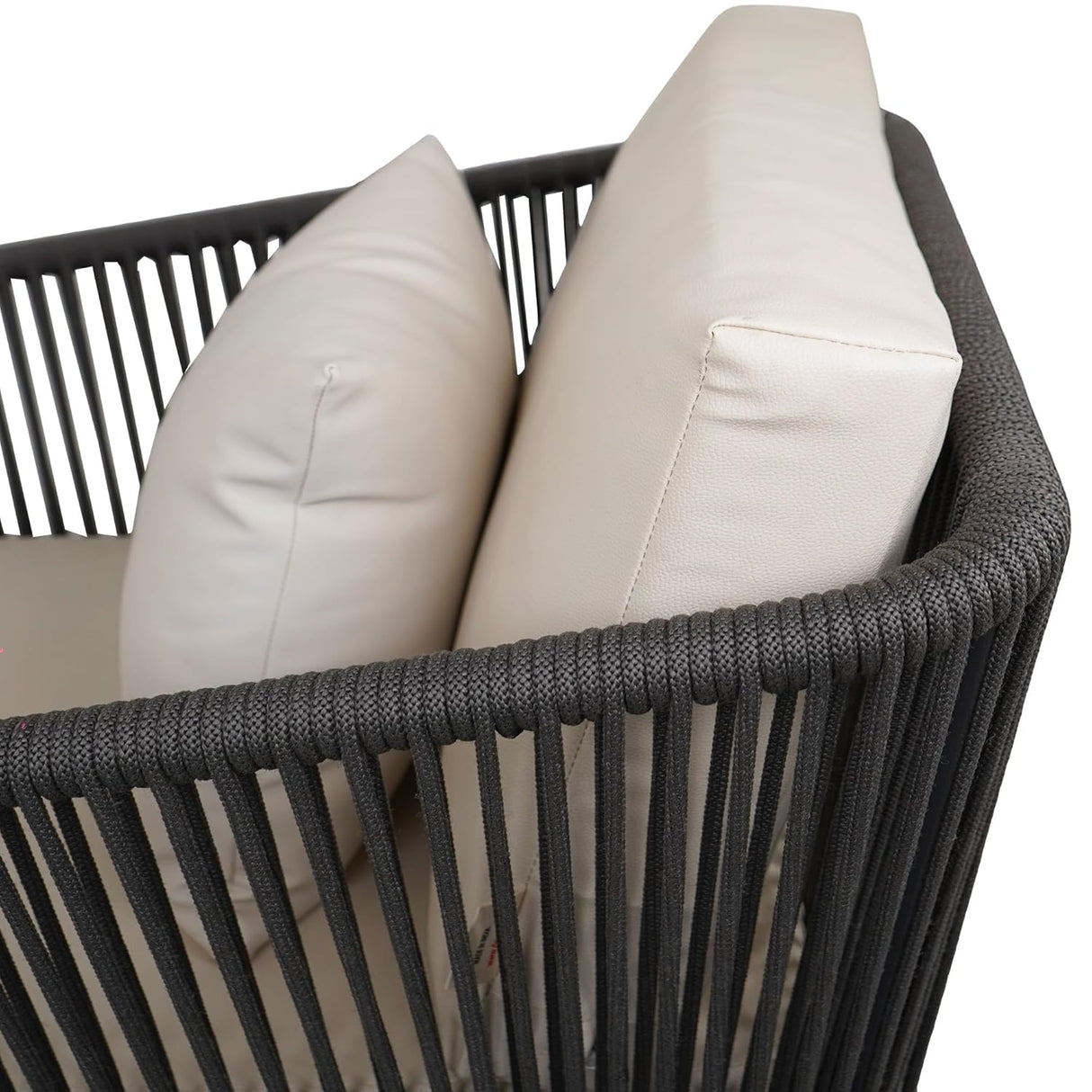 Outdoor 4 Seater Rope Sofa Set