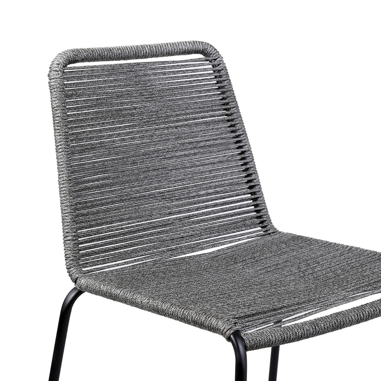 2-Piece Outdoor Rope Bar Chairs – Stylish Comfort Built to Last