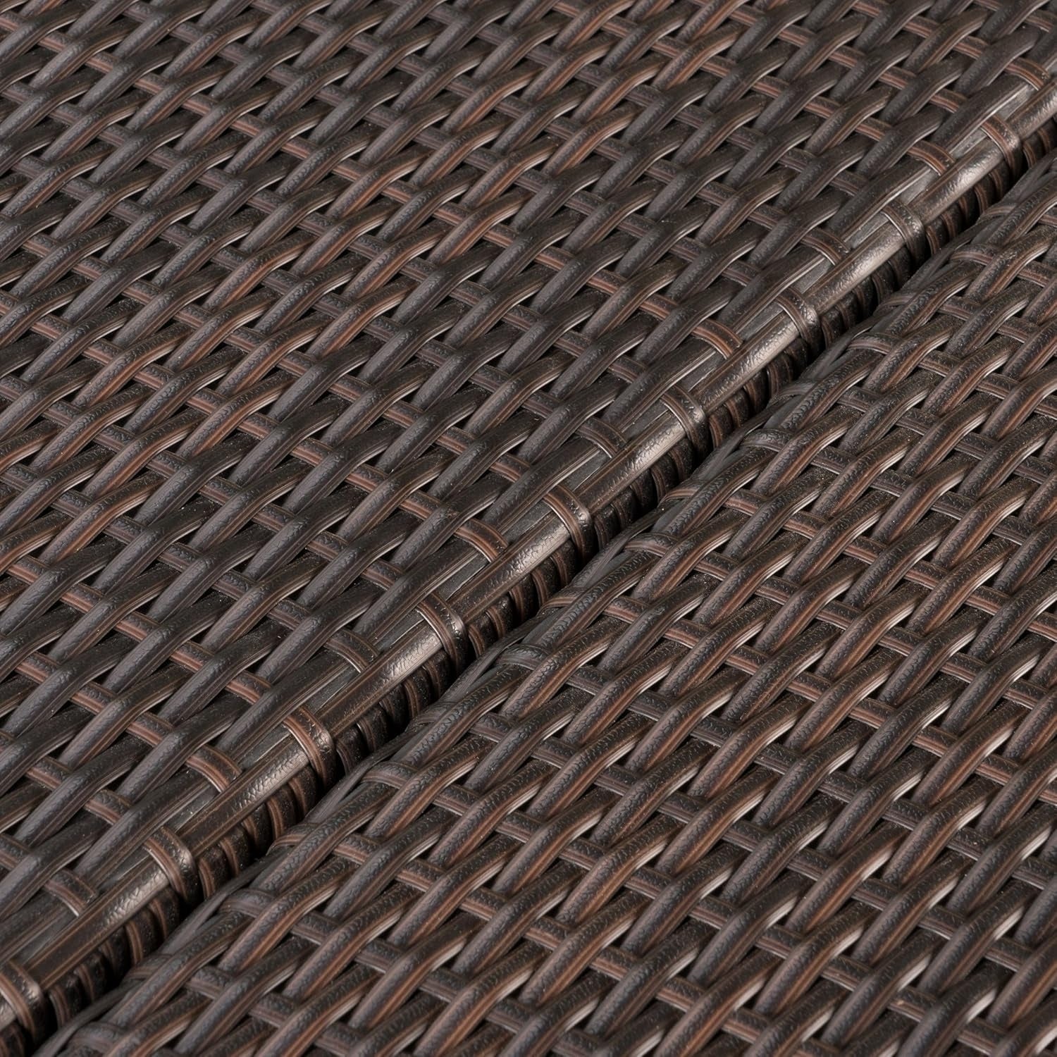 9-Piece Outdoor Rattan Wicker Square Dining Set