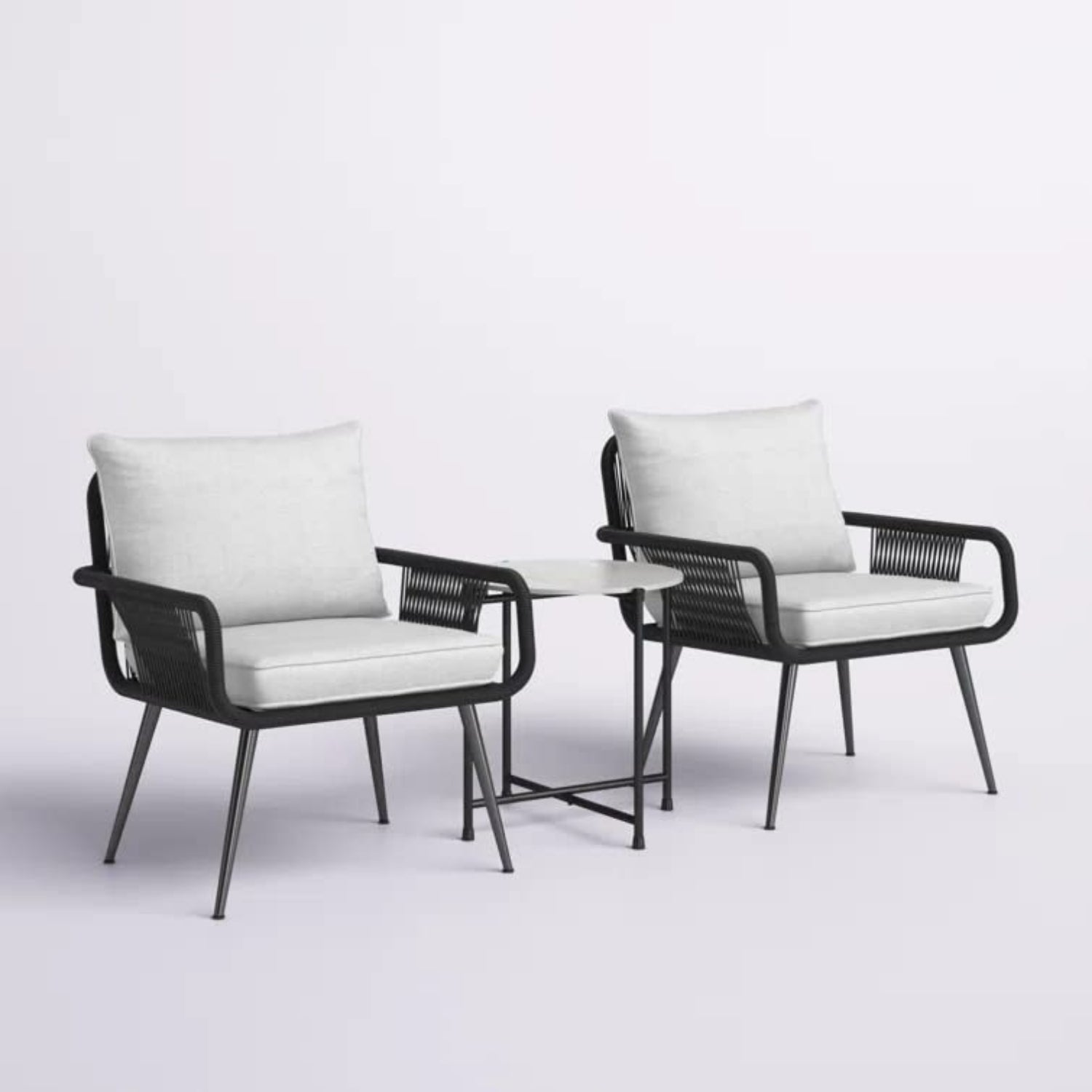 3-Piece Rope Patio Set - Perfect for Outdoor Entertaining