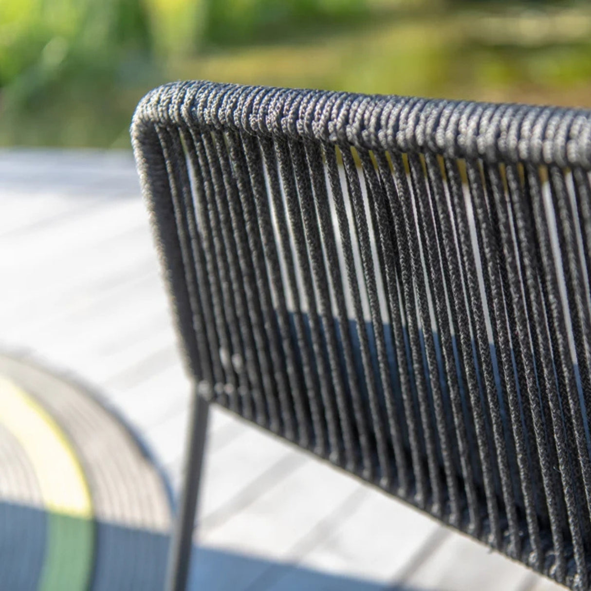 4 Piece Outdoor All-Weather Rope Sofa Set