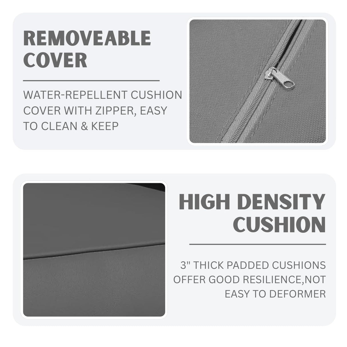 3 Piece Outdoor Rope Patio Set