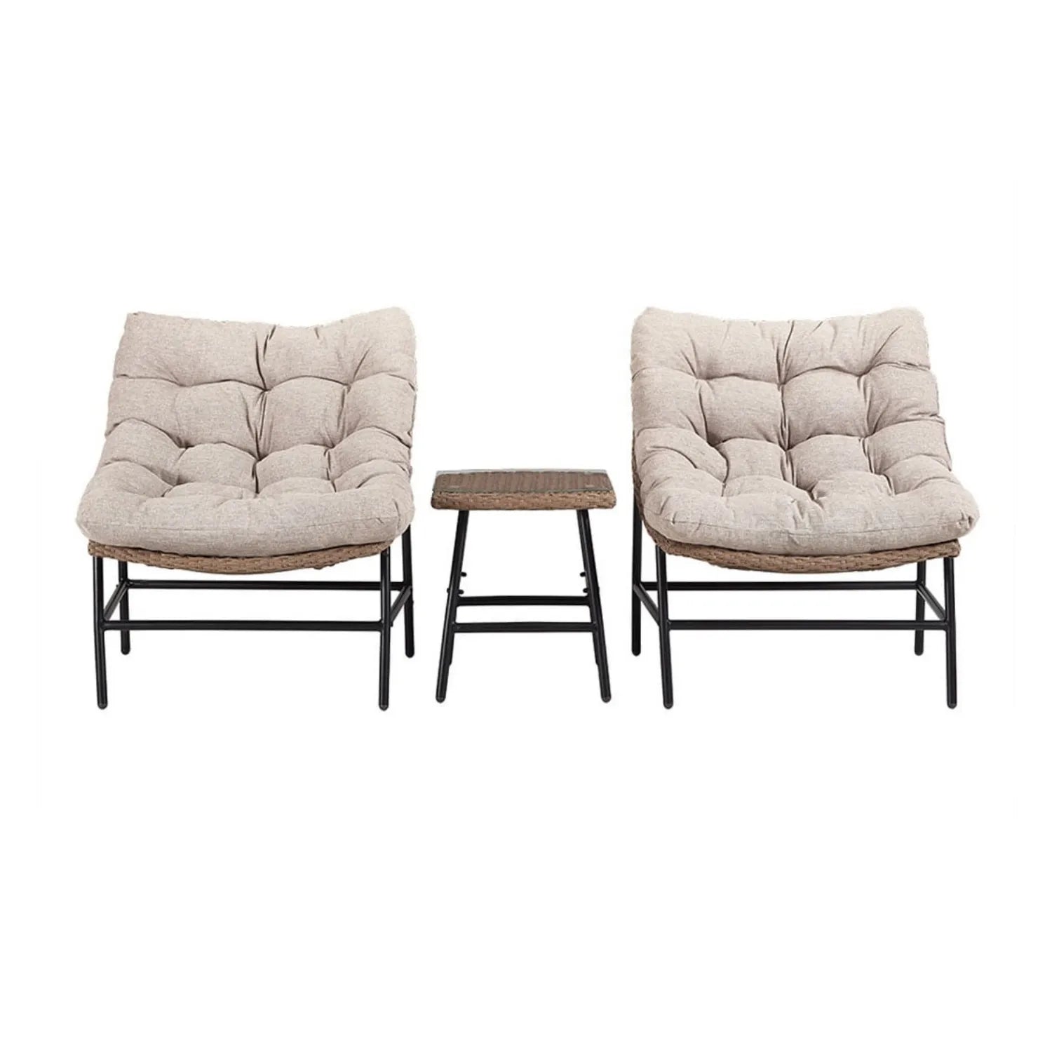 3 Piece Garden Outdoor Patio Furniture Set