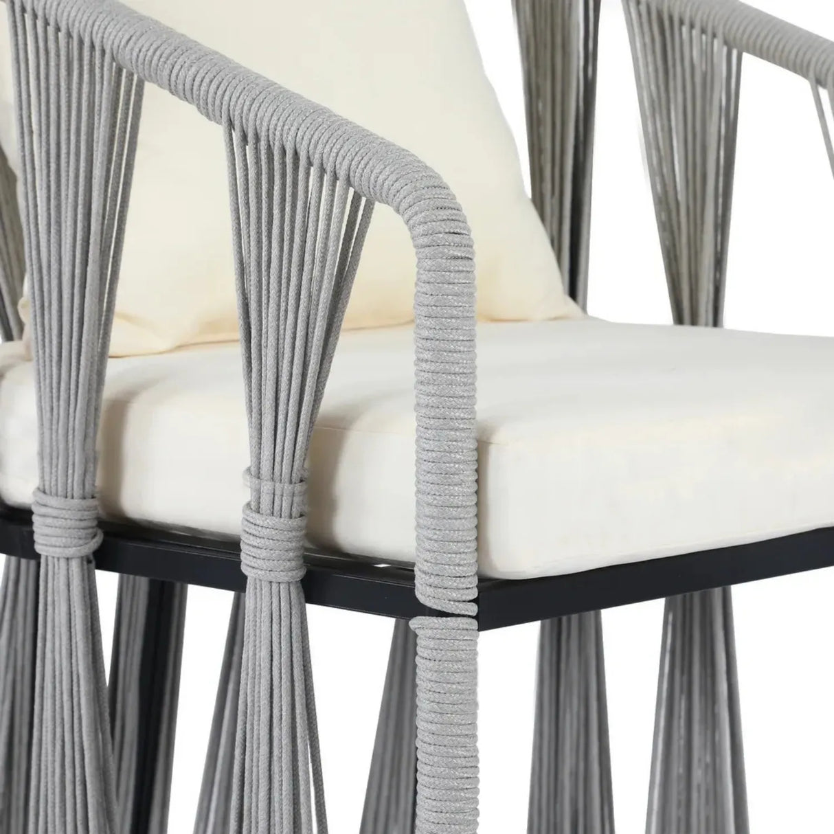 Outdoor Rope 3-Piece Patio Set