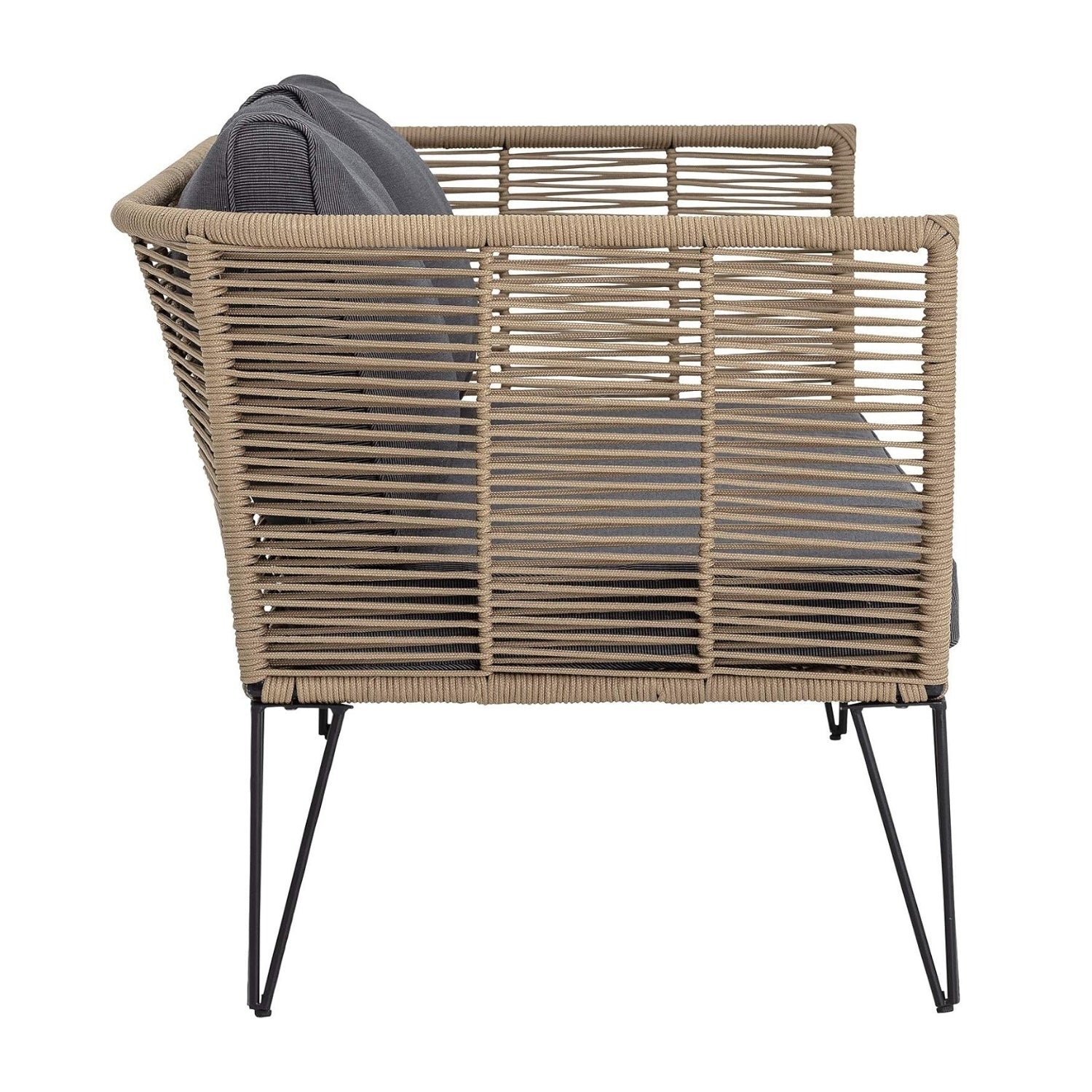 1-Piece Outdoor Rope Loveseat Sofa