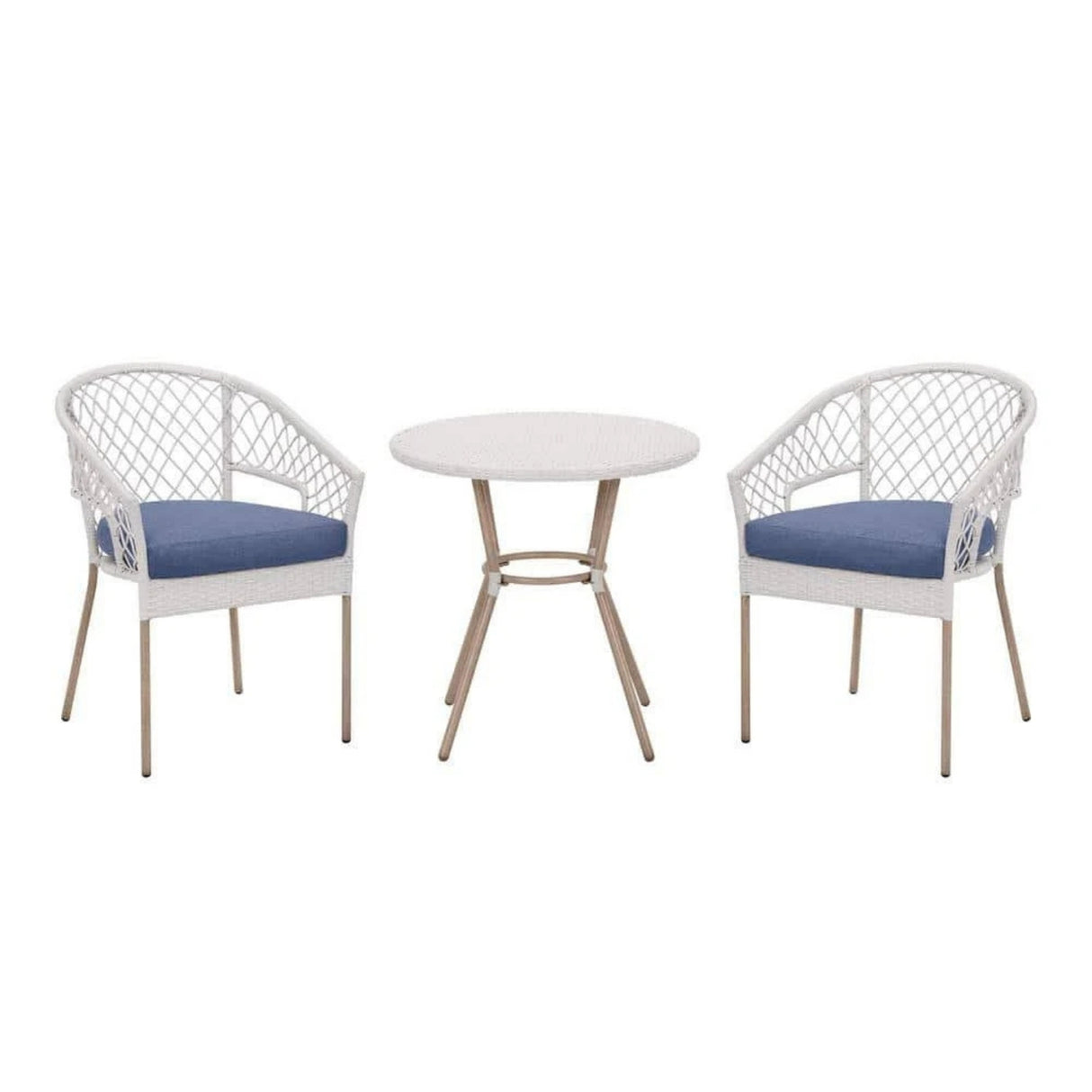 3-Piece Outdoor Rattan Wicker Patio Set