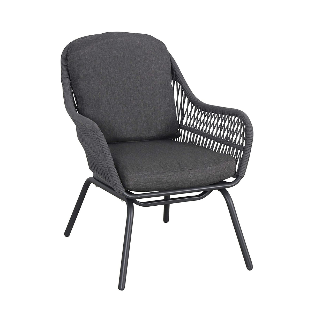 3 Piece Outdoor Rope Patio Set