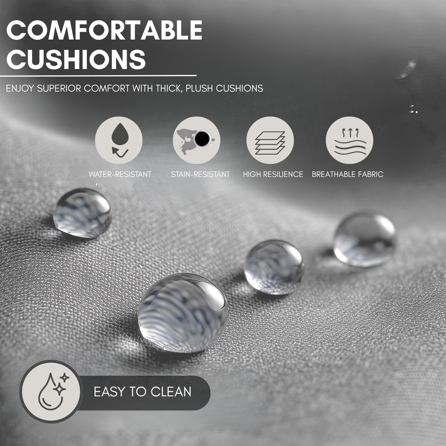 5-Seater Outdoor All-Weather Rope Sofa Set