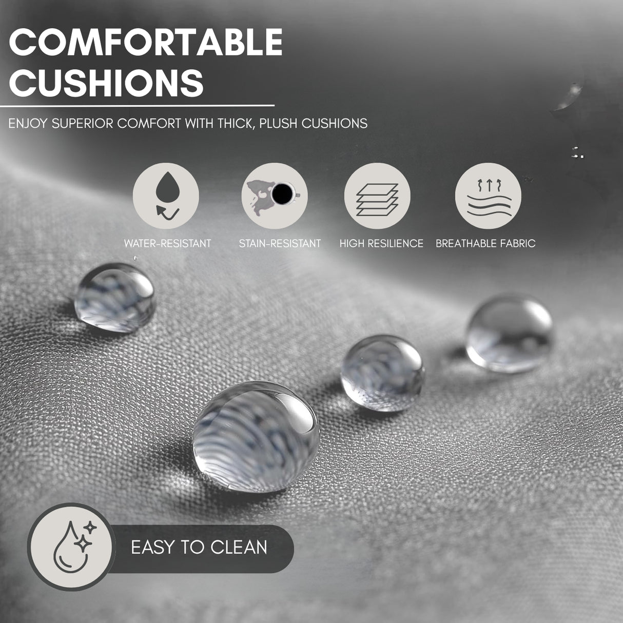 5-Seater Outdoor All-Weather Rope Sofa Set