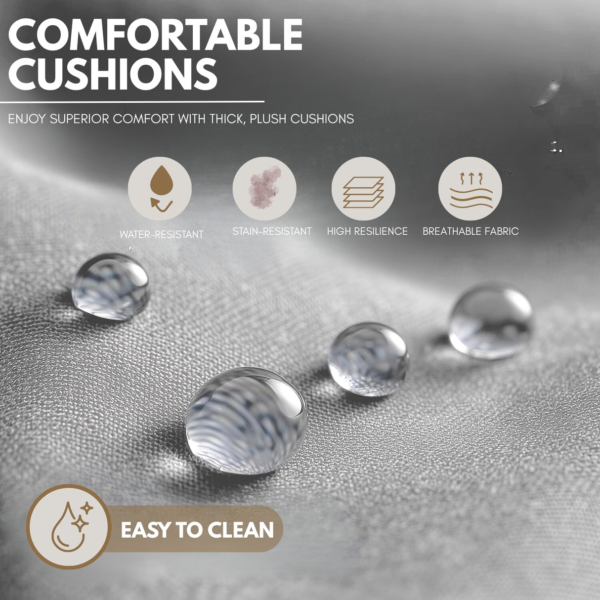 5-Seater Outdoor All-Weather Rope Sofa Set