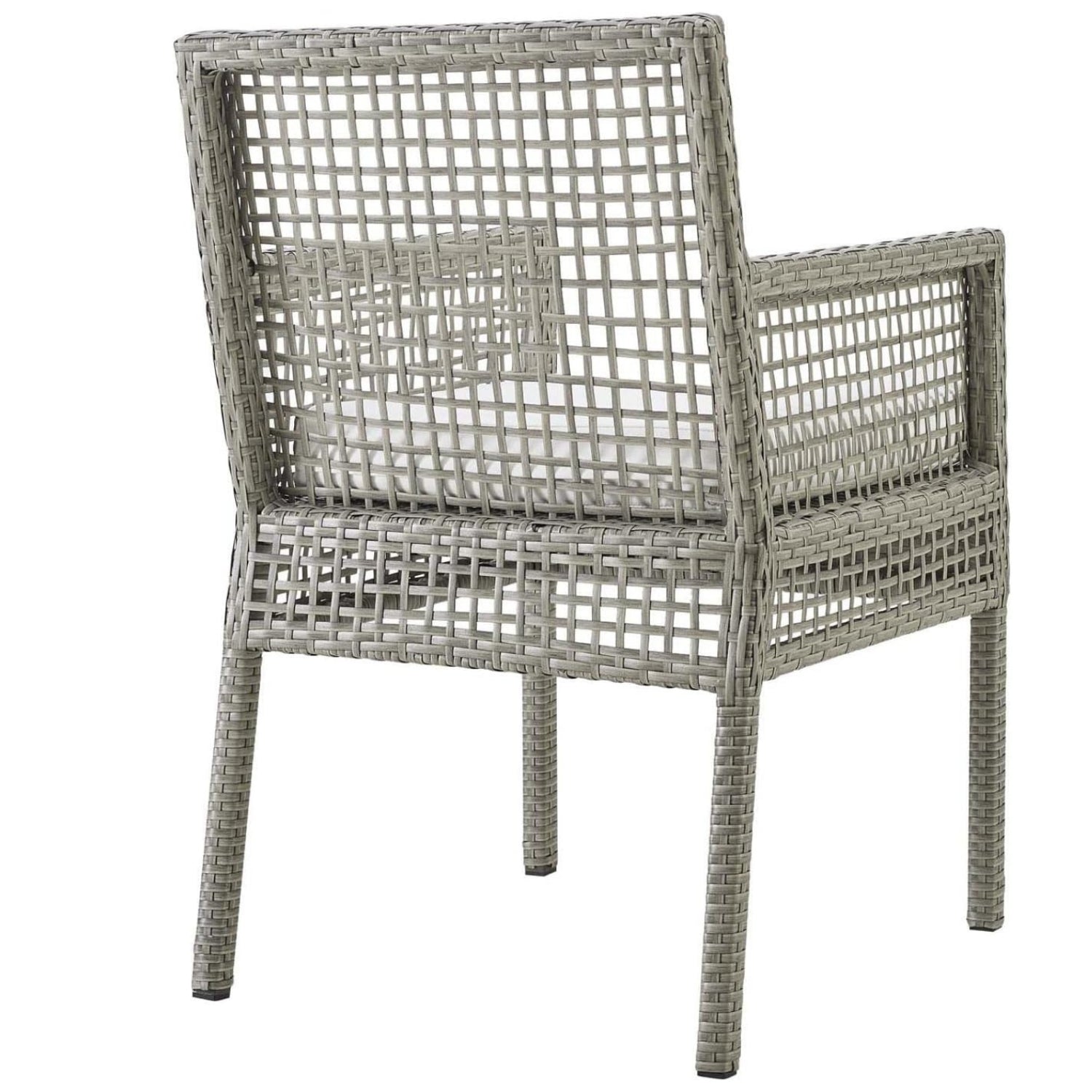 1-Piece Outdoor Rattan Wicker Patio Dining Chair