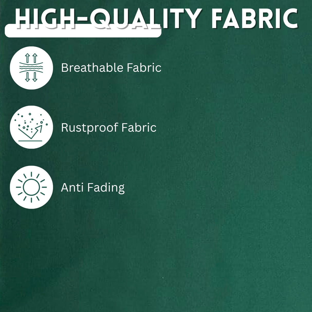 10ft Side Pole Square Shape Outdoor Umbrella With Marble Base (Green)