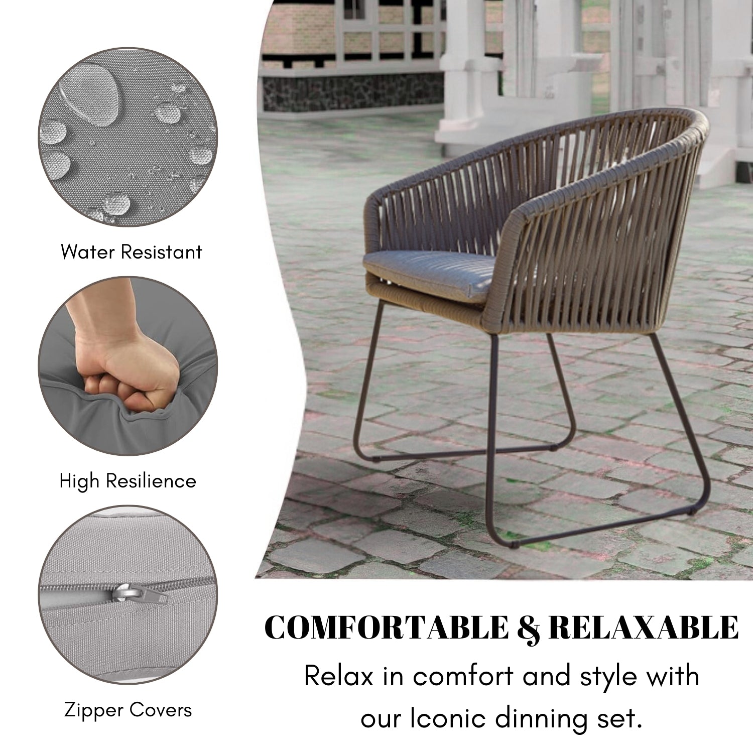 7-Piece Outdoor Patio Dining Set